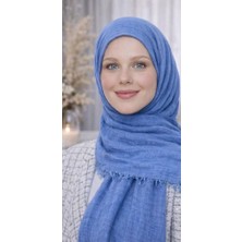 Bonjela Bürümcük Şal Kot Mavi