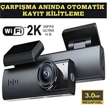 Blic BLM-65 2K WiFi Destekli Gece Görüşlü Araç İçi Kamerası