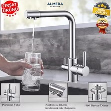Almera Su Arıtma 3 Yollu Sıcak Soğuk Arıtmalı Batarya Su Arıtma Cihazı Uyumlu