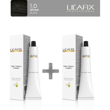 Lil'afix 2'li Tüp Boya 100 ml 1.0 Siyah
