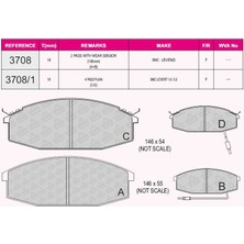 Qcb Ön Balata Bmc Levend Fişli Megastar 1,8-3,0 Yaylı