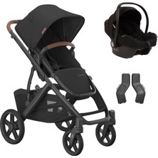 Uppa Baby Uppababy Vista V3 Cosmo Travel Sistem Bebek Arabası Nori - Black