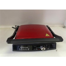 Allians Kırmızı Granit Tost Makinesi, Pratik ve Şık Ev Aksesuarı