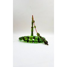 İbrahim Altıntaş Katalin Su Yeşili  Halkalı Imame Özel Işçilik Sistemli Tespih