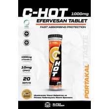Supercharger Sc Vitamin C + Çinko + Vitamin D3 20Li Hot Efervesan