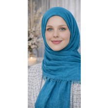 Bonjela Bürümcük Şal Petrol Yeşili