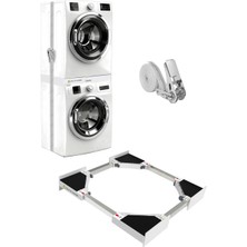 Beko Gri Uyumlu Kurutma Makinesi ile Çamaşır Makinesi Birleştirme Aparatı