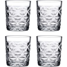 PremiumPort Estrella Su Bardağı 4’lü Set, 305CC, Şık ve Dayanıklı Tasarım