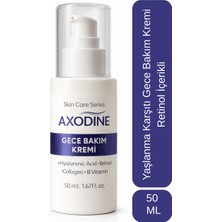 Axodine Yaşlanma Karşıtı Gece Bakım Kremi 50 ml - Retinol İçerikli-
