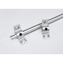 Şahin Merdiven Halı Çubuğu Kıvırcık Paspas Halı Dip Çubuğu 130 cm Gri