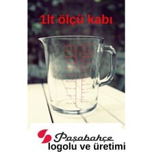 PremiumPort 1000ML Cam Ölçü Kabı, Pratik ve Şık Mutfak Aksesuarı