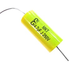 Ett 4.7/250V Araç Hoparlörü Için Tiz Ayırma Kondansatörü