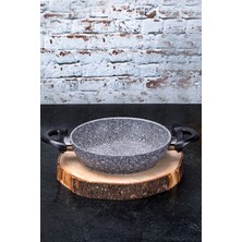 PremiumPort Ultra Granit Sahan 18 Cm, Dayanıklı ve Şık Mutfak Aksesuarı