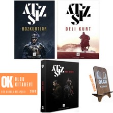 Bozkurtlar - Deli Kurt - Ruh Adam -  Hüseyin Nihal Atsız - 3 Kitap Takım