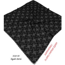 Sedef Kampanyalı Flamlı Pamuk Eşarp