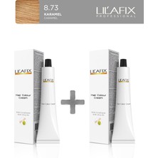 Lil'afix 2'li Tüp Boya 60 ml 8.73 Açık Karamel