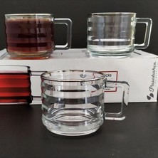 PremiumPort Şık 6'lı Kupa Seti, 250 Cc, Dayanıklı ve Kullanışlı Tasarım