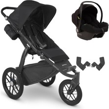 Uppa Baby Uppababy Ridge Cosmo Travel Sistem Bebek Arabası Jake - Black