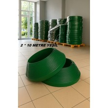 Geosu Teknik Geosu Yeşil Çim Ayırıcı-Peyzaj Sınırlayıcı-Toprak Taş Ayıracı 2 * 10 Metre 30 Adet Sabitleme Kazığı