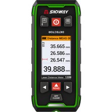 Sndway SW-6100GT Duvar Metal-Ahşap Dedektörü ve Lazer Mesafe Ölçer 120M