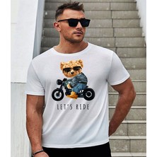 ÇARŞI47 T-Shirt Erkek Yetişkin Baskılı Tişört 3D Baskı Kalitesi ile
