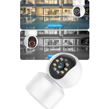 Gampus Uygulama Destekli W-Fi Ev Güvenlik Kamerası Çocuk Odası Ev Güvenlik Kamerası Kompakt Kamera