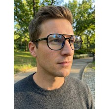 Funeyes Paula Ince Hafif Esnek Mavi Işık Korumalı Camı Değişebilir Erkek Kadın Gözlük