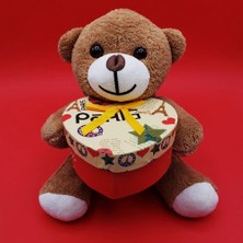 TE Dükkan Buğz Hediyelik Kahverengi Kutulu Ayıcık