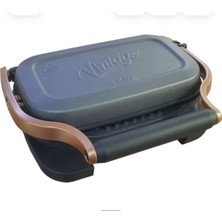 Allians Mini Izgara ve Tost Makinesi, Antrasit, Kompakt ve Pratik Kullanım