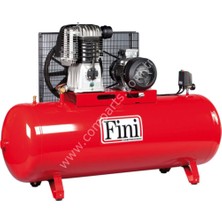 Fini BK120-500F-10T Pistonlu Kompresör – 500 Lt | 10 Hp – 7.5 Kw – Trifaze Yağlı Tip