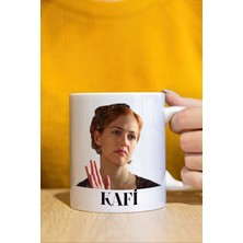 PremiumPort Beyaz Kupa, Muhteşem Yüzyıl Hürrem Sultan Teması, Şık ve Zarif Tasarım