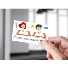 Hsn Güzel Yazı Ödülü Kartı 50 Adet 5x8 cm