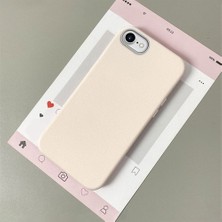 HONTINGA iPhone 8 ile Uyumlu Kılıfı Deri Dokusu Anti Düşme Yumuşak Silikon Telefon Kılıfı Desen K7-3000