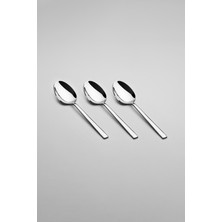 PremiumPort Dalyan Sade 12'li Yemek Kaşık Takımı, Şık ve Kullanışlı Set