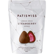 Patiswiss Sütlü Çikolatalı Çilek Draje 80g