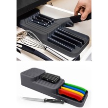 PremiumPort Pratik ve Şık 2 Sıralı Bıçaklık, Mutfağınıza Düzen Sağlar