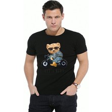 ÇARŞI47 T-Shirt Erkek Yetişkin Baskılı Tişört 3D Baskı Kalitesi ile