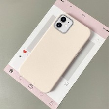 HONTINGA iPhone 11 ile Uyumlu Kılıfı Deri Dokusu Anti Düşme Yumuşak Silikon Telefon Kılıfı Desen K7-3000