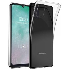 Maxdora Newface Samsung Galaxy A31 Kılıf Lüx Şeffaf Silikon