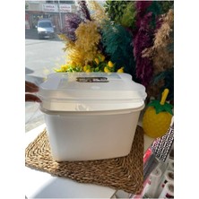 PremiumPort 10 Litre Un ve Bakliyat Kovası, Sağlam ve Pratik Saklama Çözümü