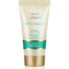 faberlic Expert Serisi Aha Asitler İçeren Yenileyici Gece Kremi 42 ml Karma Ciltler İçin Etkili Bakım