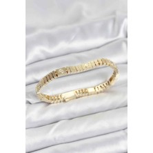 TE Dükkan Buğz Gold Renk Vip Seri Bileklik