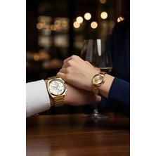 Fiesta Kasa&kordon Çelik Çift Kol Saati