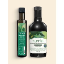 Ravla 2'li Ürün - Enginar Sirkesi - 250ML / Organik Erken Hasat  Zeytinyağı – İçimlik 500 ml