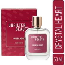 Unfilter Beauty Kadın Parfüm Edt Crystal Heart 50 ml
