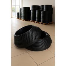 Geosu Teknik Geosu Siyah Çim Ayırıcı-Peyzaj Sınırlayıcı-Toprak Taş Ayıracı 50 Metre ( 2*25 M) 80 Adet Sabitleme Kazığı