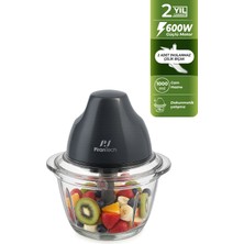 Allians Yh-11 Cam Hazneli Rondo, Dokunmatik Çalışma, Paslanmaz Çelik Bıçak, 2 Fonksiyon