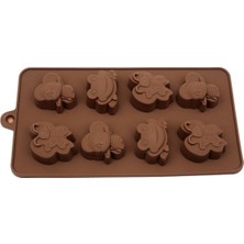 PremiumPort Esnek Silikon Çikolata Kalıbı, Pratik ve Çok Amaçlı Kullanım