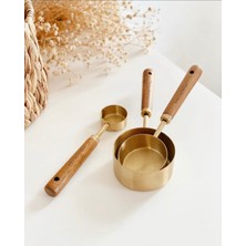 PremiumPort Çok Amaçlı 3'lü Ölçü Kaşığı Seti, Pratik ve Şık Tasarım