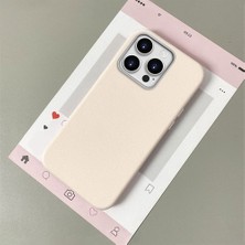 HONTINGA iPhone 14 Pro Max ile Uyumlu Kılıfı Deri Dokusu Anti Düşme Yumuşak Silikon Telefon Kılıfı Desen K7-3000